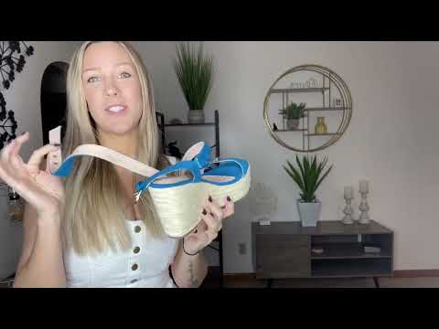 Wedge Sandals for Women Casual Summer Sandals Womens Beach Bohemian Suede High Heels Dress Shoes