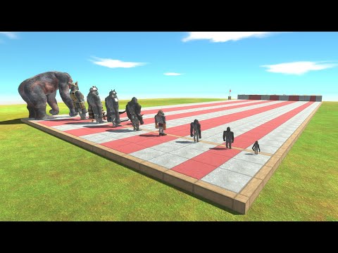 Mutant Primates Different Size - Animal Revolt Battle Simulator