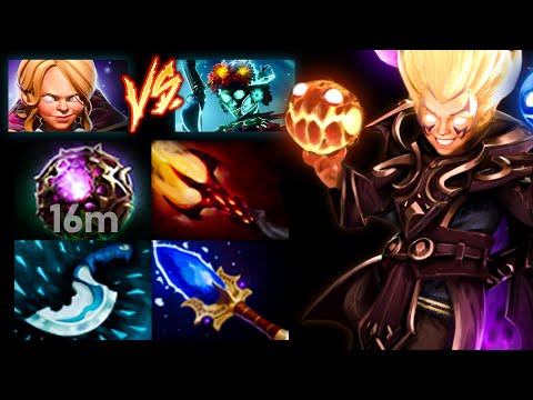 INVOKER vs MUERTA MID | OCTARINE + DAGON BUILD | Dota 2 Invoker