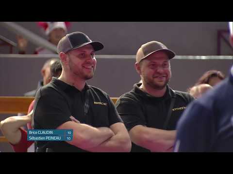 Claudin (Montluel) vs Peineau (Rueil Malmaison) – Or Arc à poulies Hommes S1 | Vittel 2019