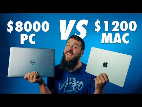 $8000 Windows Laptop VS $1200 M4 Macbook Air: Video Editing Showdown