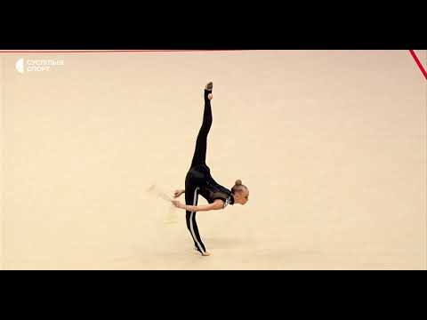 Viktoriia Onopriienko Clubs All-Around 33,150 - World Championships Valencia 2023