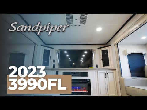 Thumbnail for Tour the 2023 Sandpiper 3990FL Fifth Wheel Video