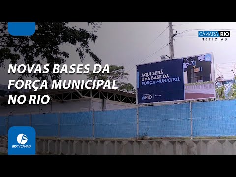 Força Municipal vai reforçar segurança com bases armadas no Rio