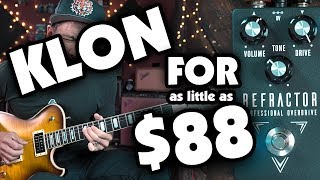 Video thumbnail for Aion FX Refractor Professional Overdrive - Klon Centaur / KTR Clone by R.J. Ronquillo