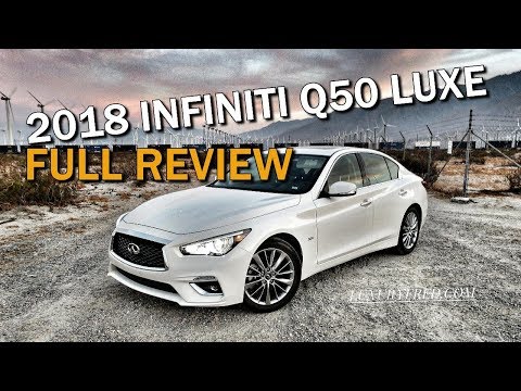 2018 INFINITI Q50 LUXE FULL REVIEW - Better than a BMW or AUDI?