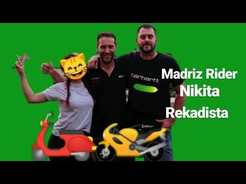 💥MADRIZ Rider y NIKITA Rider con REKADISTA por Zarautz 🚀🤣🏍️ BMW R100gs y Sidecar
