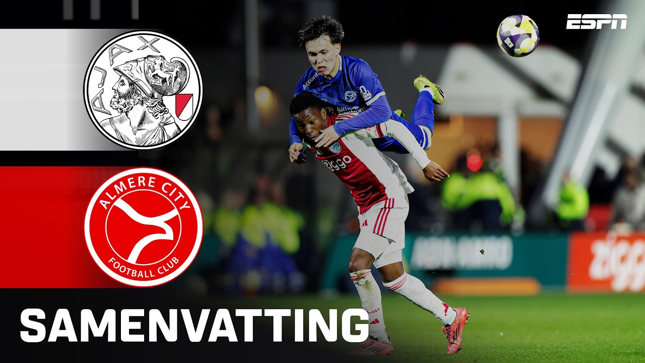 Jong Ajax vs Almere City Highlights