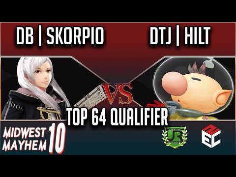 Midwest Mayhem 10 TOP 64 QUALIFIER - dB | Skorpio (Robin) vs DtJ | Hilt (Olimar, Villager)