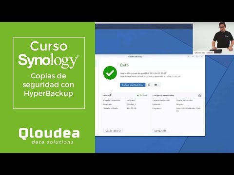 Clase sobre copias de seguridad con Hyper Backup DSM 6