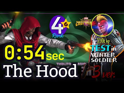 6* Rank-4 The-Hood 54 sec, [No-boost] Test in ROL #thehood