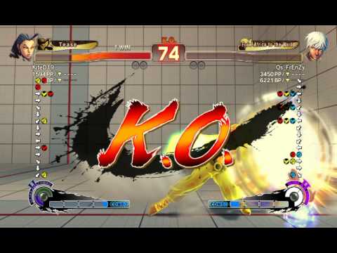 Ultra Street Fighter IV battle: Rose vs Elena