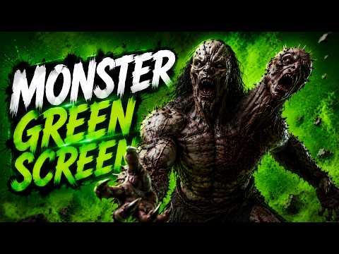 2 Head Monster Green Screen | Epic 10+ Realistic Animation | ( Non Copyright )