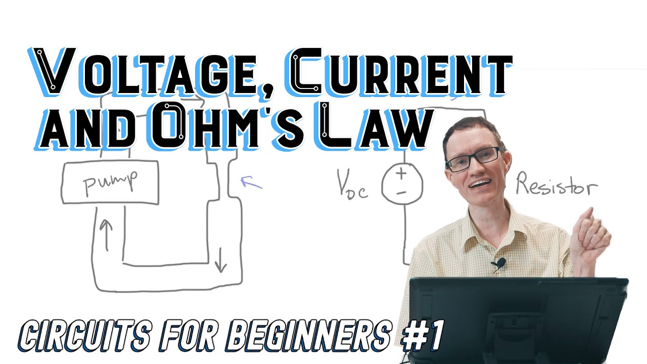 Voltage, Current and Ohm's Law (Circuits For Beginners #1)