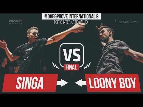 Loony Boy vs. Singa | FINAL |  Top16 International 1x1 @ Move&Prove 9 / 2016
