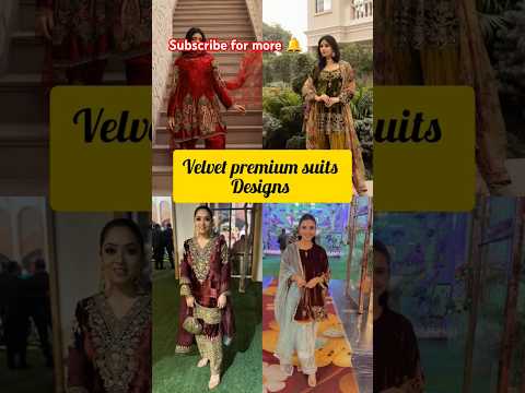 Premium Velvet suits designs 🤩 | Designer Velvet suits 🔥 #fashion #velvet #shorts @shopwithparas