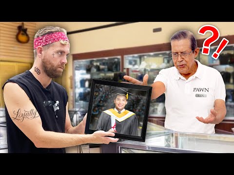 Pawning Items That Were Inside the Pawn Shop Employee's House
