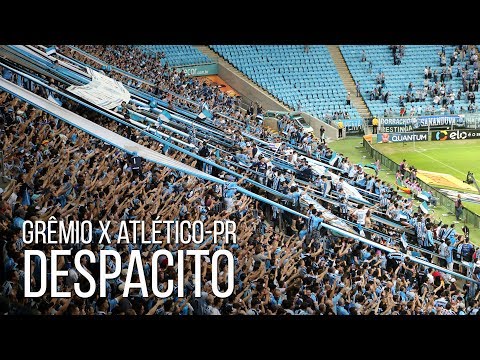 "Despacito - Grêmio 4 x 0 Atlético-PR - Copa do Brasil" Barra: Geral do Grêmio • Club: Grêmio