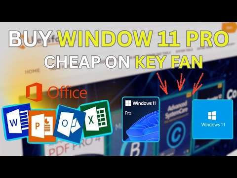 How to Get Windows 11 Pro + Office 2021 for the Lowest Price! || Key Fan
