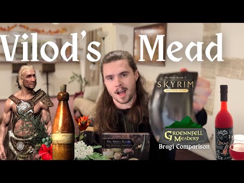 I Brewed VILOD'S JUNIPER BERRY MEAD from Skyrim! | Elder Scrolls Cookbook