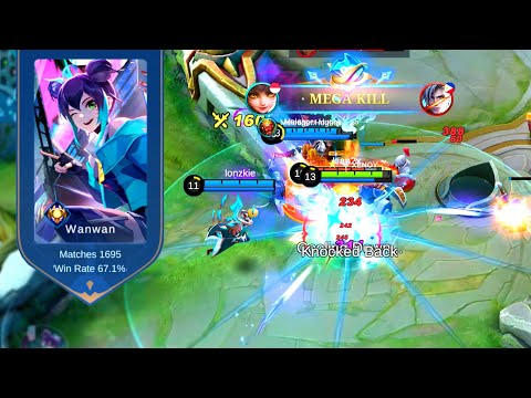 Come On , Kill WANWAN If You can 🔥- Mobile Legends  MLBB