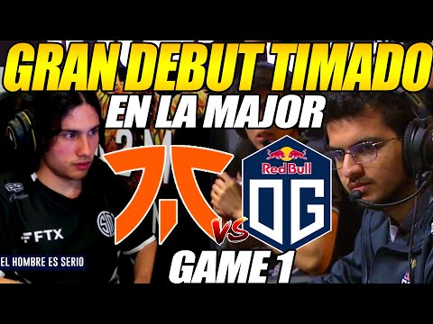 😲GRAN DEBUT TIMADO!!😲 FNATIC vs OG - [GAME 1] - PGL Arlington Major 2022 DOTA 2