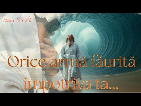 Isaia 54 - Partea 2 - Căci apele lui NOE nu vor mai acoperi Pământul