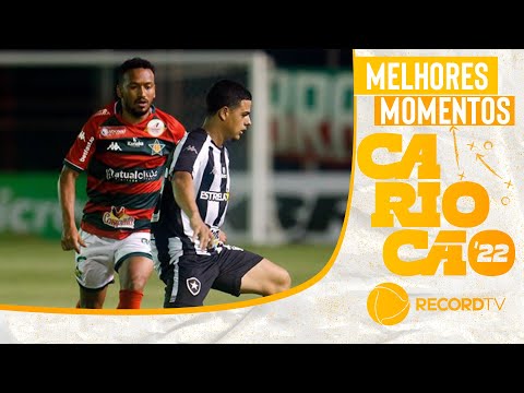 PORTUGUESA 5x3 BOTAFOGO - MELHORES MOMENTOS - #CARIOCÃONARECORD