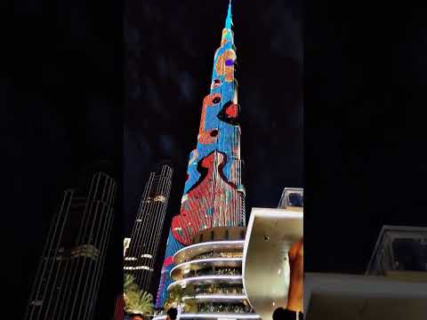 what a beautiful moment in Burj khalifa with o mahi mahi song #ameerhamzavlogs #dubai