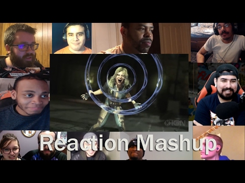 Injustice 2  Black Canary Gameplay Reveal Trailer REACTION MASHUP