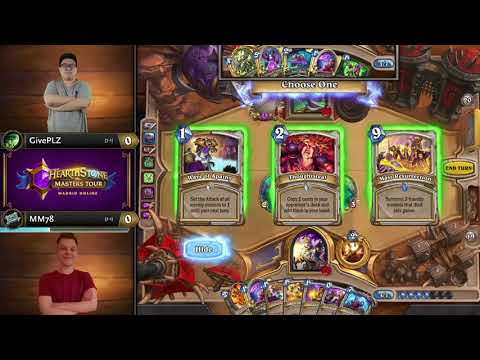 GivePLZ vs MM78 | Swiss Round 9 | Hearthstone Masters Tour Online: Madrid