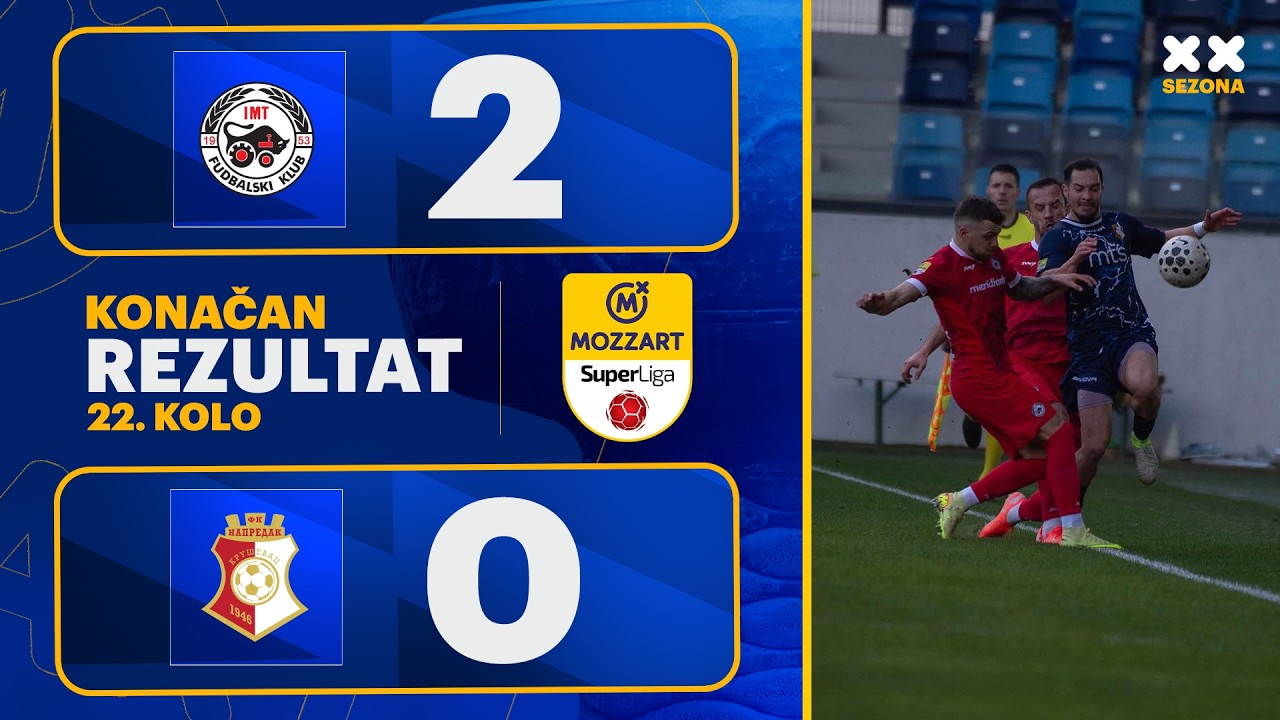FK IMT Beograd vs FK Napredak Kruševac Highlights
