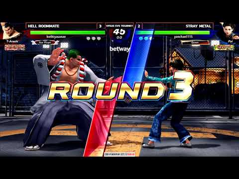 VF5US @ Japanese 5v5 New Years Tourney - Hell's Roommate vs Stray Metal
