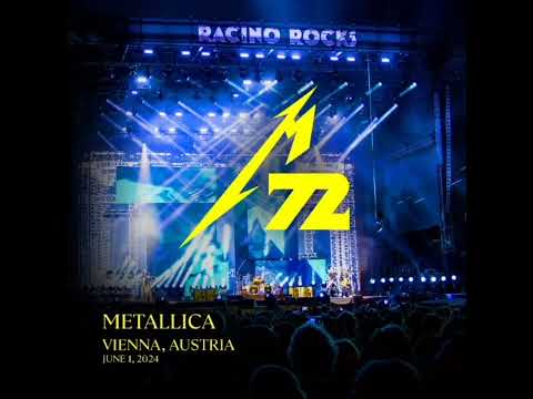 Metallica live in Vienna, Austria (1 June 2024)