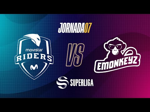 MOVISTAR RIDERS VS EMONKEYZ CLUB - LEAGUE OF LEGENDS - SUPERLIGA - JORNADA 7