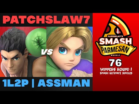 PatchSlaw7 vs 1L2P  ASSMAN - Smash Ultimate Singles Winners Round 1 Smash Parmesan 76 - Little Mac v