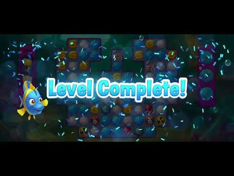 Fishdom Gameplay 🐟 SUPER HARD LEVEL 6183 🥵 Fishdom Ads Mini Games #fishdomgame