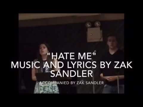 Megan Loughran and Perry Sook performing "Hate Me" by Zak Sandler