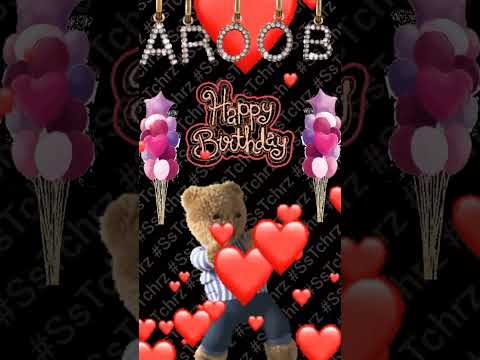 Aroob Happy Birthday | WhatsApp Status | Greetings | Happy Birthday to You | Birthday Wishes