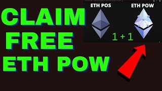 YOU CAN NOW CLAIM YOUR FREE ETH POW TOKEN