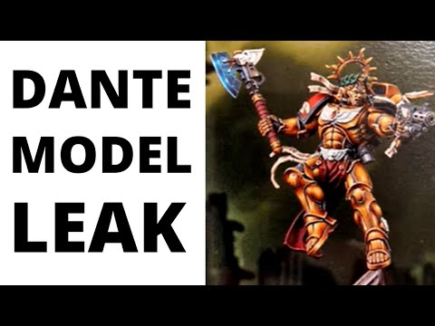 NEW DANTE MODEL LEAKED - Games Workshop Warehouse Fail Gives us a New Model!