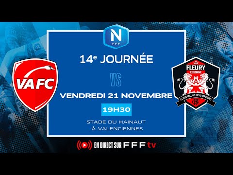 J14 I Valenciennes FC vs FC Fleury en replay I National FFF 2025-2026