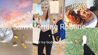 2023 5am Productive Morning Routine + How I energize | Becoming my best self | ep.6