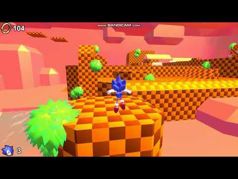 Sonic Utopia Demo v1 gameplay 2020