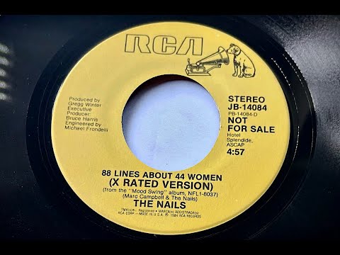 88 LINES ABOUT 44 WOMEN (1981) - The Nails