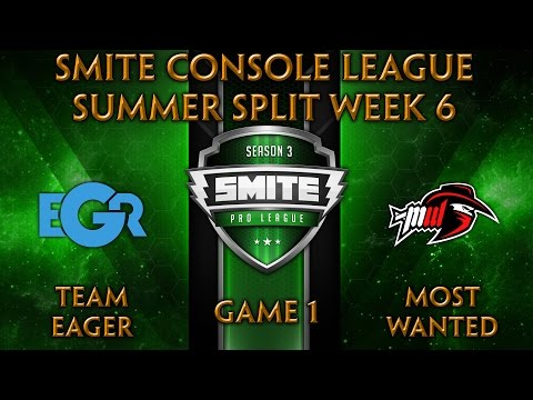 SCL Summer Split Week 6 - Team Eager vs. Most Wanted (Game 1)