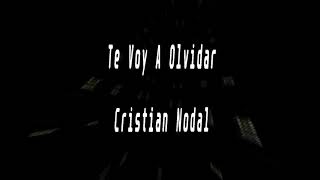 Karaoke - Te Voy A Olvidar - Cristian Nodal