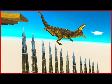 DEADLY SPIKE CHALLENGE - Animal Revolt Battle Simulator