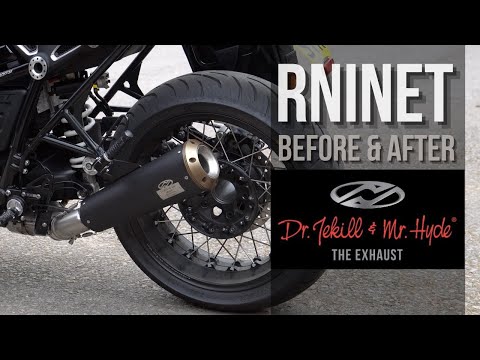 Jekill & Hyde Exhaust on BMW RnineT