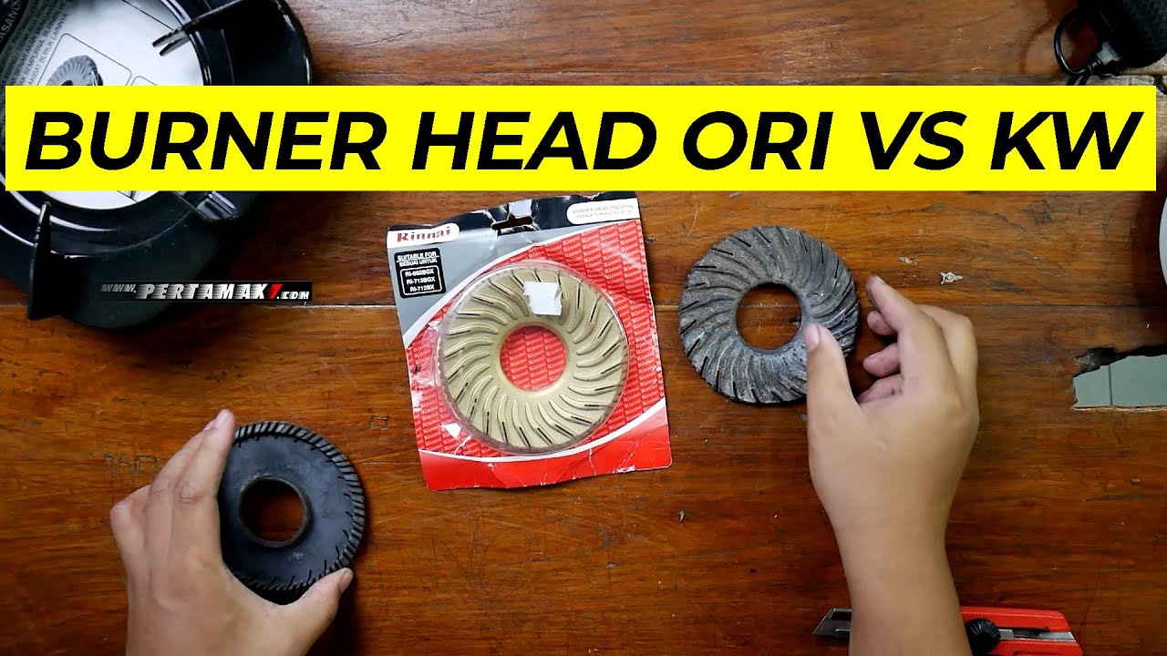 BELI Burner Head Kompor Rinnai 712BGX Original VS KW #komporgas #rinnai #burner #gasstove